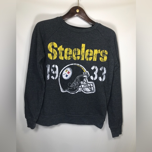 NFL Other - Pittsburgh Steelers Sweatshirt Mens Small NFL Team Apparel Black Pullover.